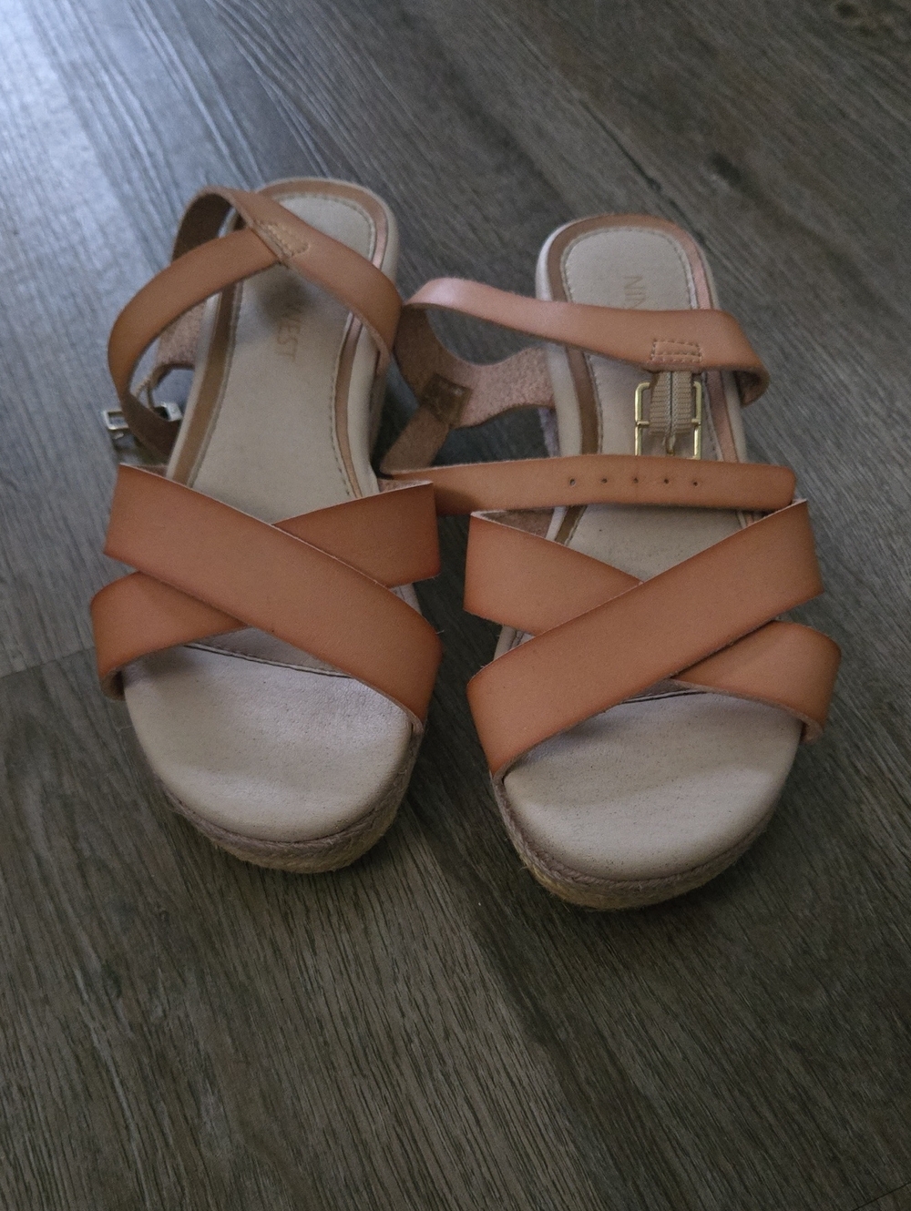 Girls Nine West Wedge Sandals